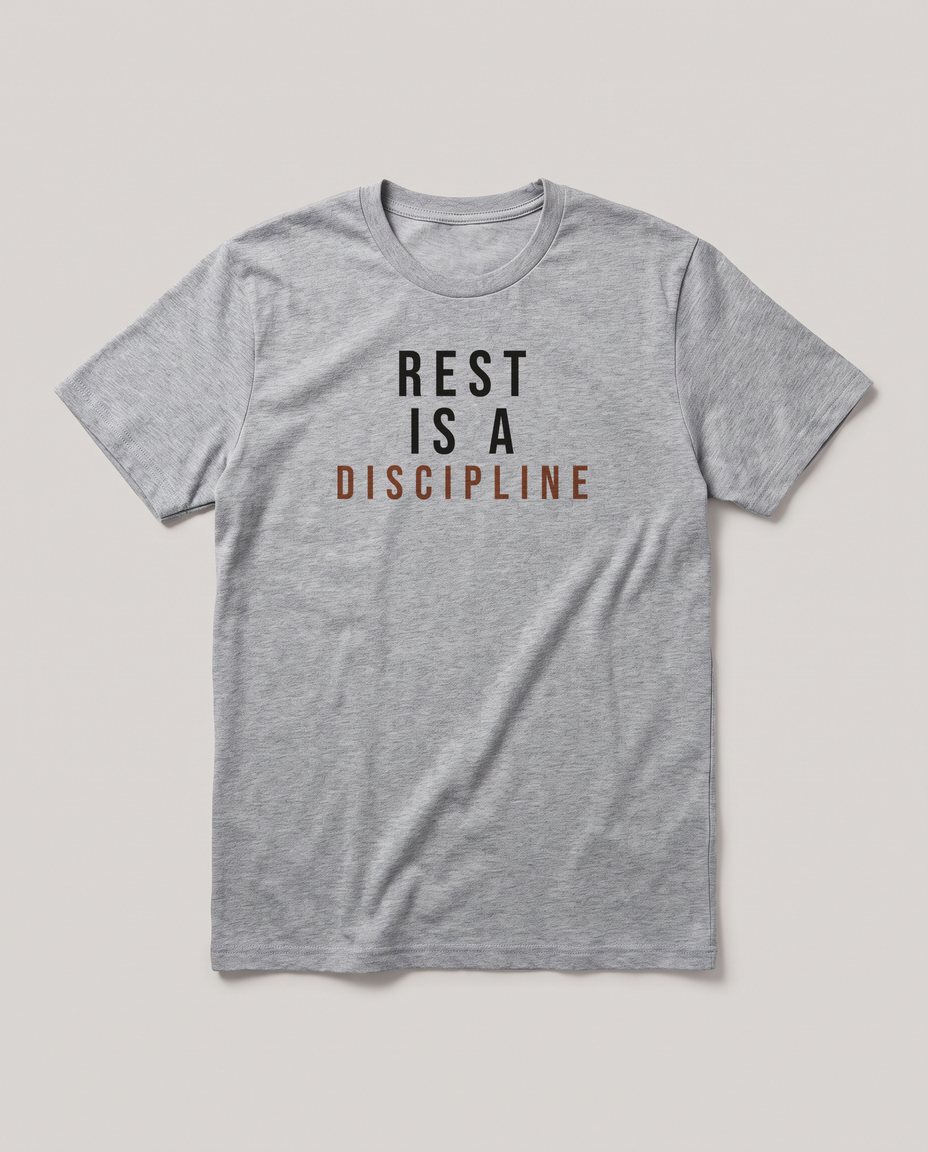 Rest Is A Discipline tee